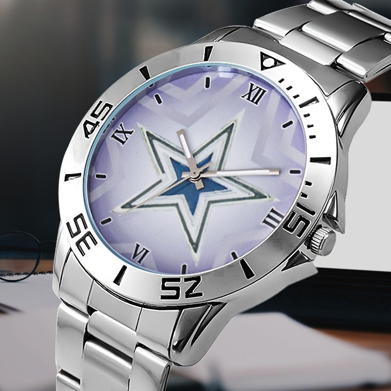 Mens Fashion Stainless Steel Band Watches Casual Simple Watches for Men, the Best Choice for Gifts