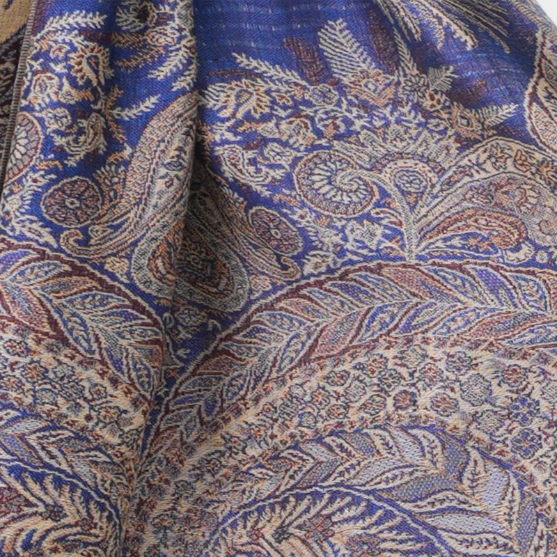 Phoenix Tail Thicker Paisley Pashmina Scarf
