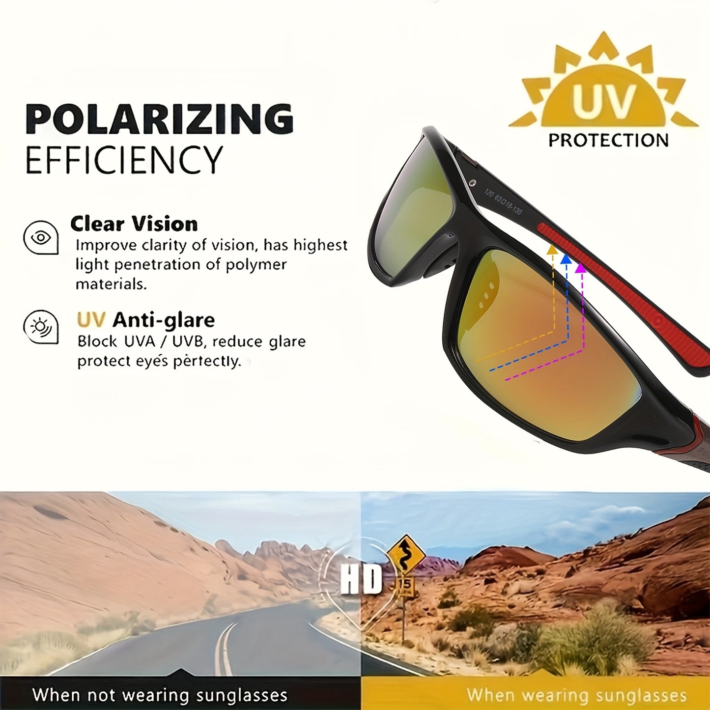 Sports Sunglasses 4 Pack UV400 Full Frame - Ultra-Light PC Lens Bulk Set Men Women Cycling Running Hiking Fishing Outdoor Activities
