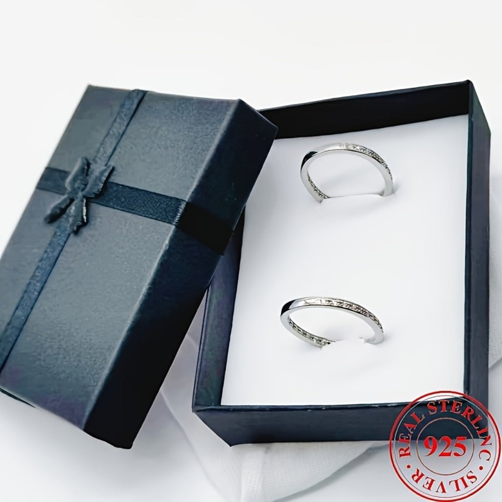 Dangle Earrings for Women - Drop 925 Sterling Silver Large Shiny Cubic Zirconia CZ Statement for - product detail view 8