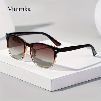 Polarized Driving Sunglasses Unisex Vintage Style UV400 Protection Lightweight Comfortable Eyewear for Men and Women with Protective Case