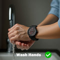 Nurse Watch, Students Professional Watch with Luminous Easy-Read Dial, 24-Hour Second Hand, Colorful Silicone Band for Women And Men
