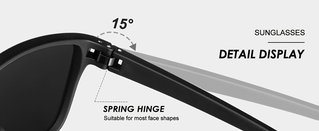 [3 PACK] Polarized Men's And Women's Fashion Glasses, Lightweight Classic Square Men's Sports Fashion Glasses Daily Sports Accessories Suitable for Golf Running Fishing Birthday Gift Holiday Preferences