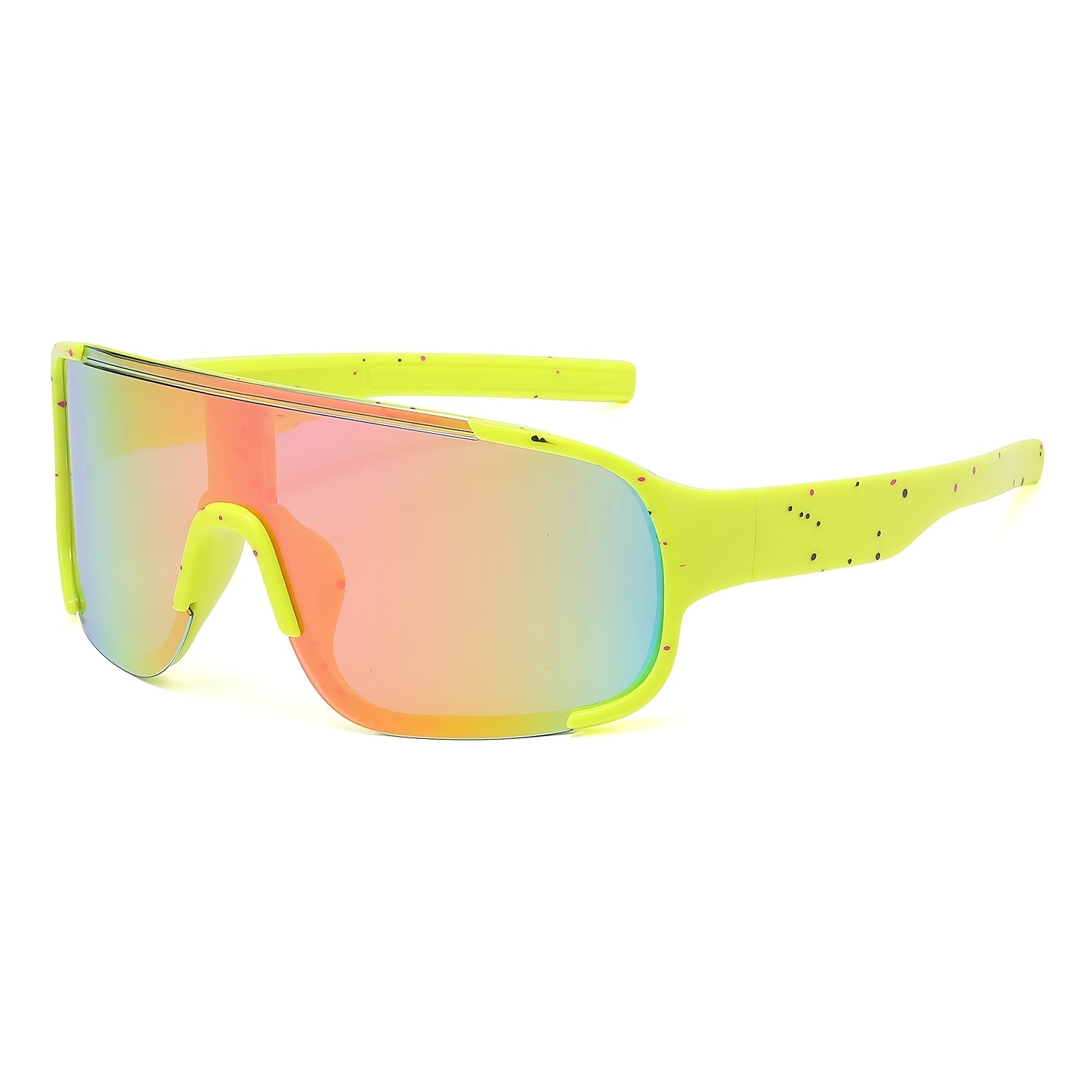6 Pairs Of Men's And Women's Fashionable Glasses - Lightweight PC Frame, Resistant, Durable, Anti Glare, High-definition Lenses - Suitable for Outdoor Activities And Driving, Bicycle Glasses Accessories