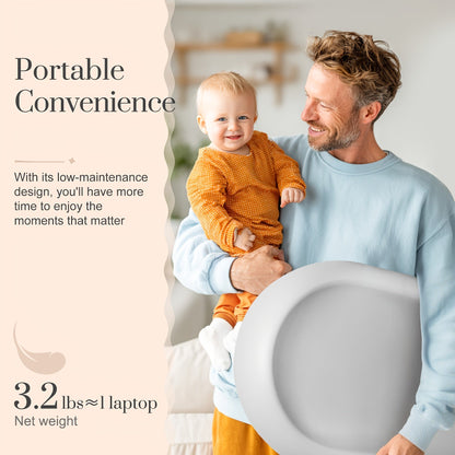 Diaper Changing Pad - Adjustable Non-Slip Soft Wipe-Clean – view 6