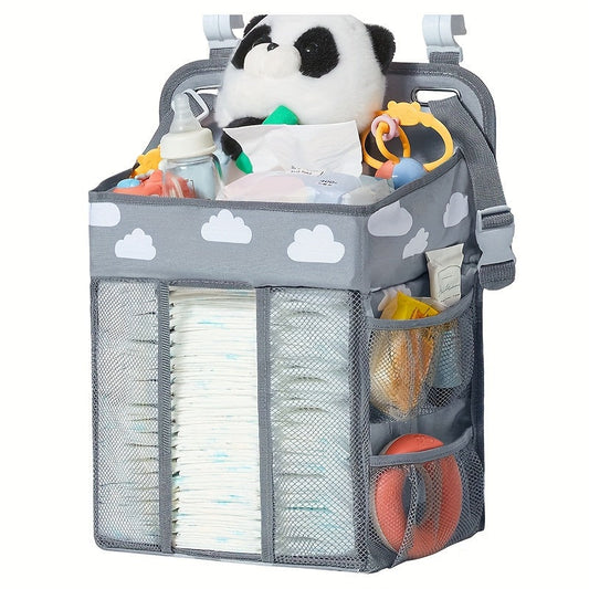 Diaper Organizer - Changing Table Hanging Stacker – main product image