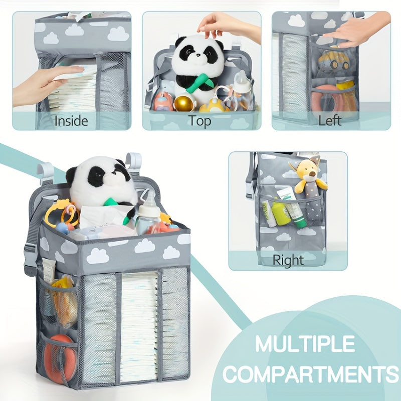 Diaper Organizer - Changing Table Hanging Stacker – view 2