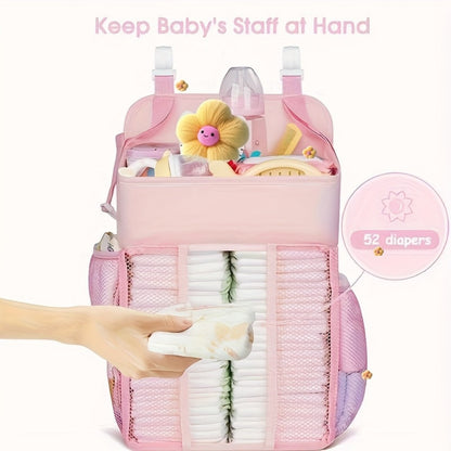 Diaper Organizer - Hanging Changing Caddy Crib detail view