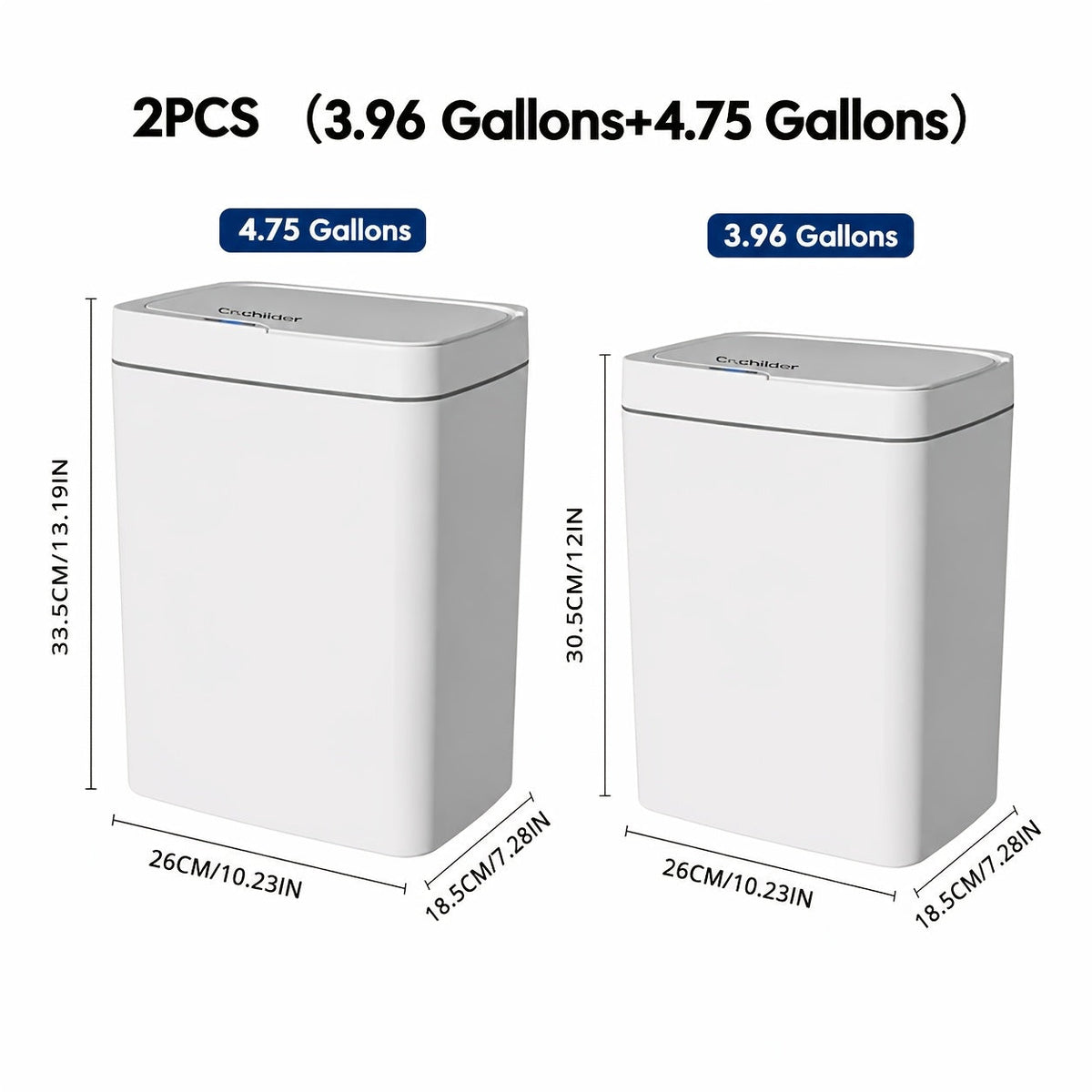 Diaper Pail - PcsCochildor Smart Detector Trash – view 2