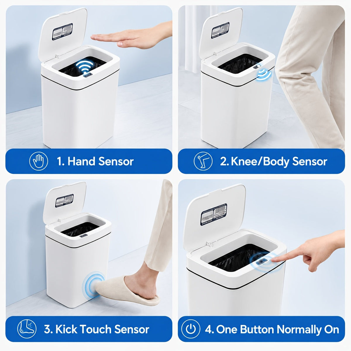Diaper Pail - PcsCochildor Smart Detector Trash – view 6
