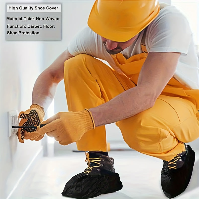 Disposable Shoe Covers - 100-Pack Anti-Slip – view 5