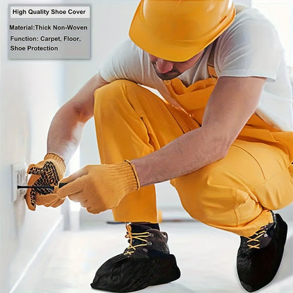 Disposable Shoe Covers - 100-Pack Anti-Slip – view 5