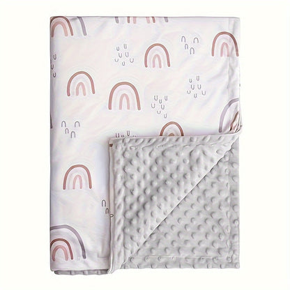 Double-Layer Minky Baby Blanket - 30 x 40 Inch Plush Animal Design – view 8