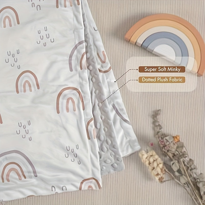 Double-Layer Minky Baby Blanket - 30 x 40 Inch Plush Animal Design – view 9