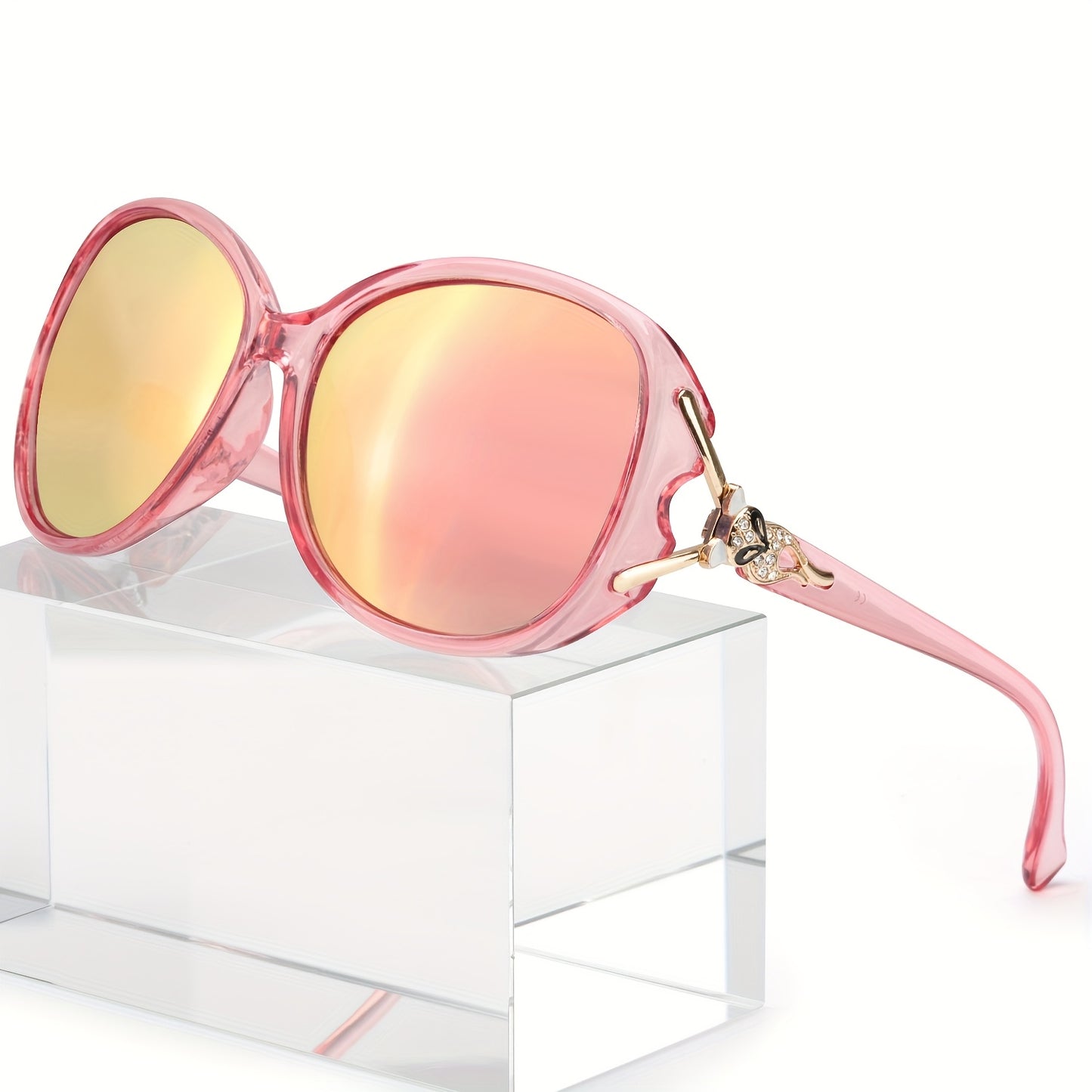 Oversized Sunglasses for Women UV400 Protection Trendy Large Frame Fashion Eyewear Anti-Glare Polarized Lens Multiple Colors Available Daily Casual Wear