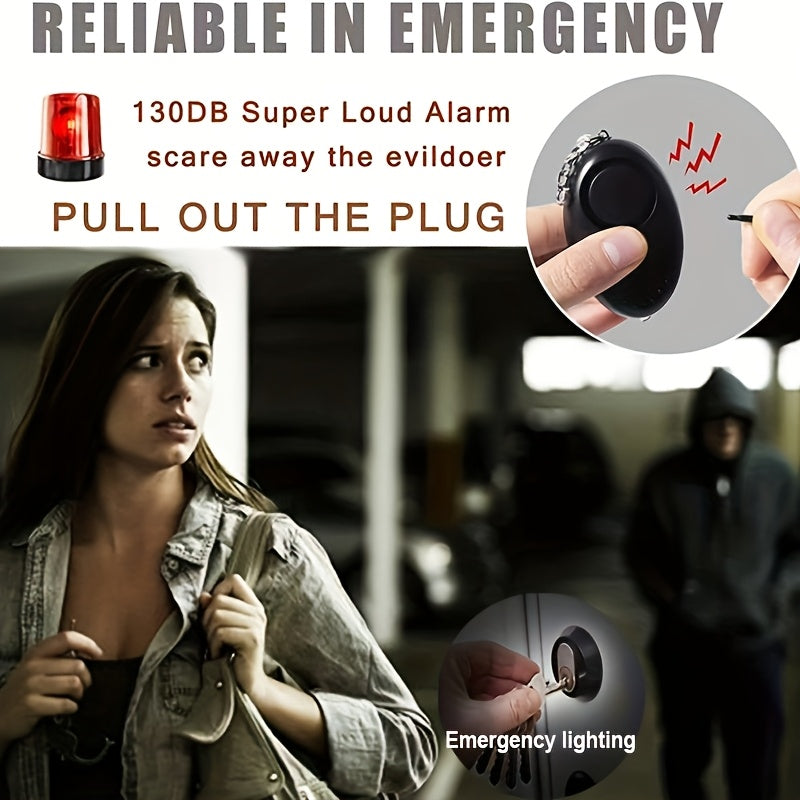 10pcs Safety Keychain Set With Personal Alarm Keychain, And Bottle Storage Bag And Whistle, Family Gift.