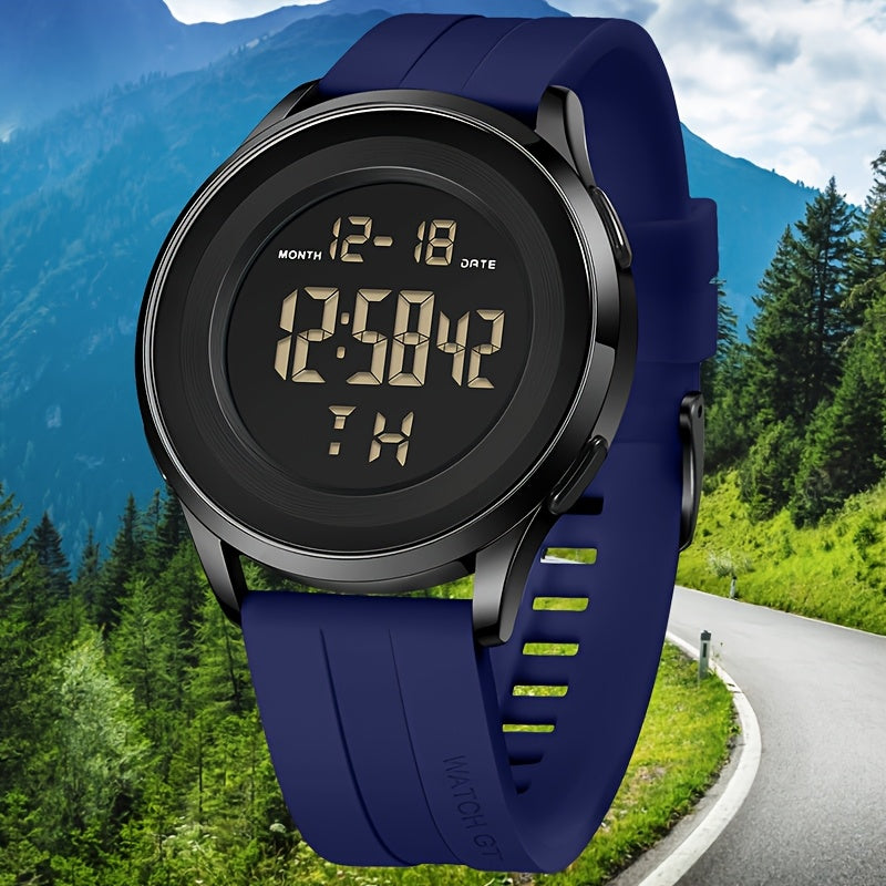 Casual And Easy Silicone Band Watches for Men, an Excellent Gift Option
