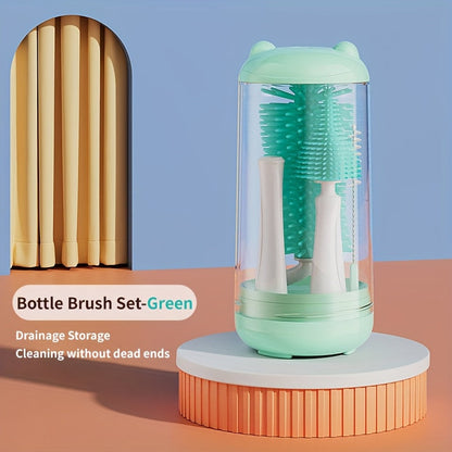 Electric Bottle Brush Set - USB Rechargeable Cleaning Kit – view 8
