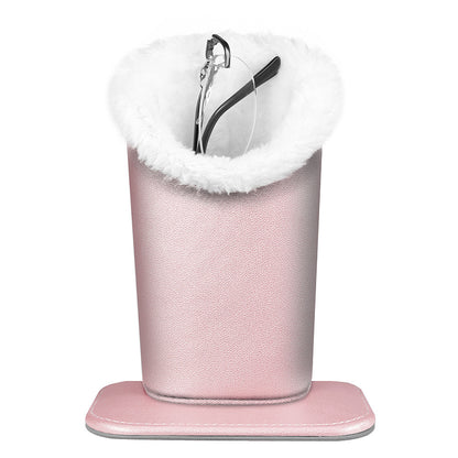 Eyewear Accessories - Eyeglasses Holder Stand Plush Lined Anti-Scratch Glasses Organizer 34 - product detail view 23