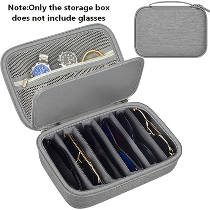 Eyewear Accessories - Sunglasses Organizer Case Travel Storage Bag Multi-Slot for Men Women - product detail view 46