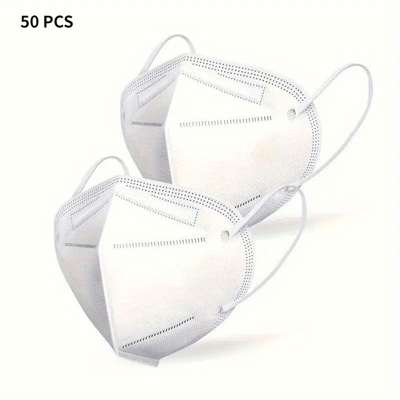 Individually Wrapped Disposable Face Masks Suitable for Most Face Shapes - Breathable Windproof Warmth Retention, Elastic Ear Loops & Comfortable Fit for Daily Use, Travel, School, Work - Individually Wrapped for Hygiene (No)