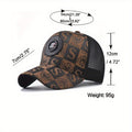 Men's Trend Baseball Cap Mesh Breathable Hat Women's Fashion Duck Hat Visor Hip Hop Hat Trucker Hat Men's Style