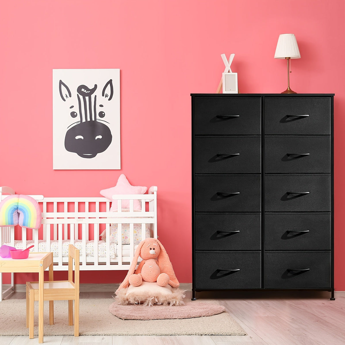 Fabric Drawer Dresser - Space-Saving – view 2