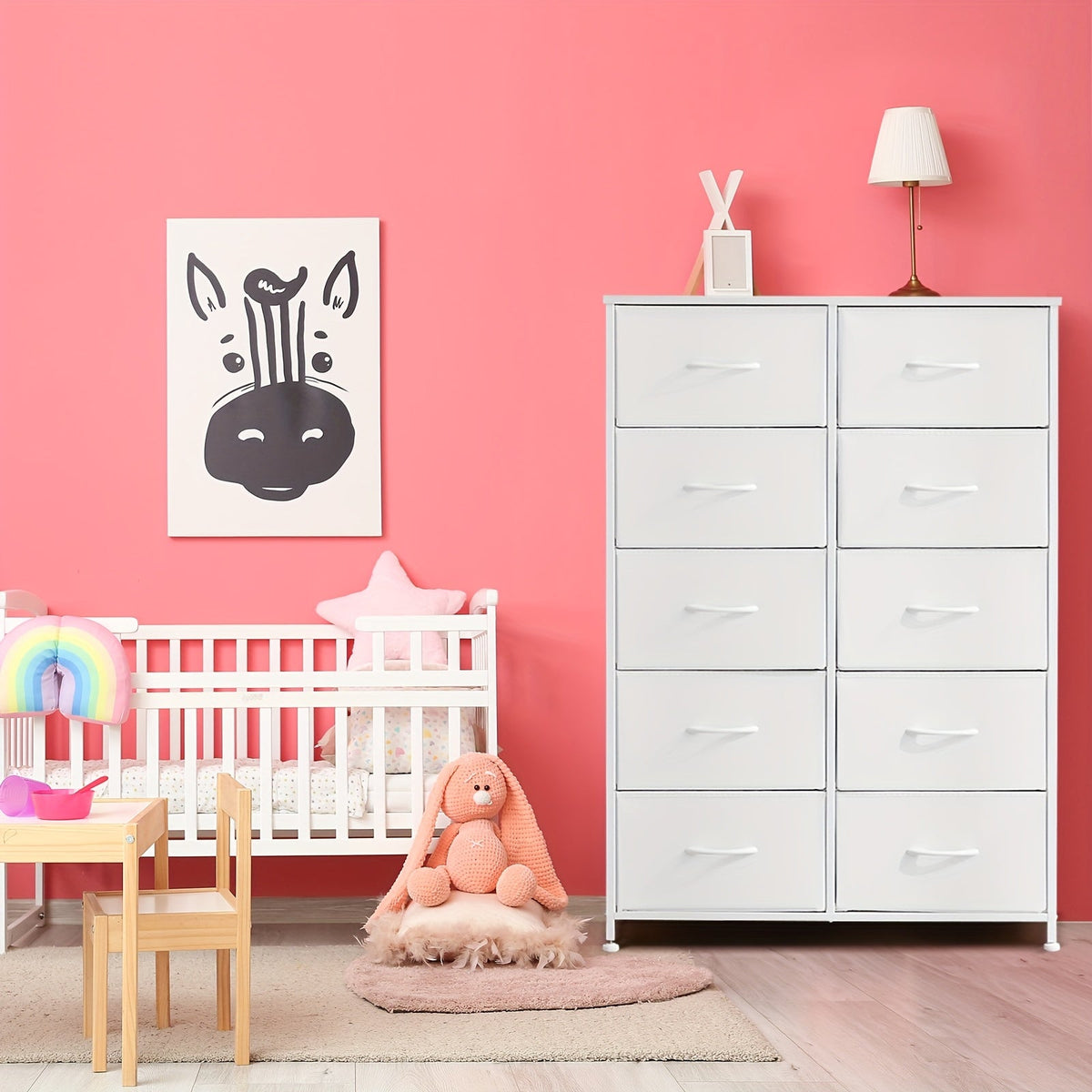 Fabric Drawer Dresser - Space-Saving – view 4
