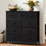Black-9 Drawers