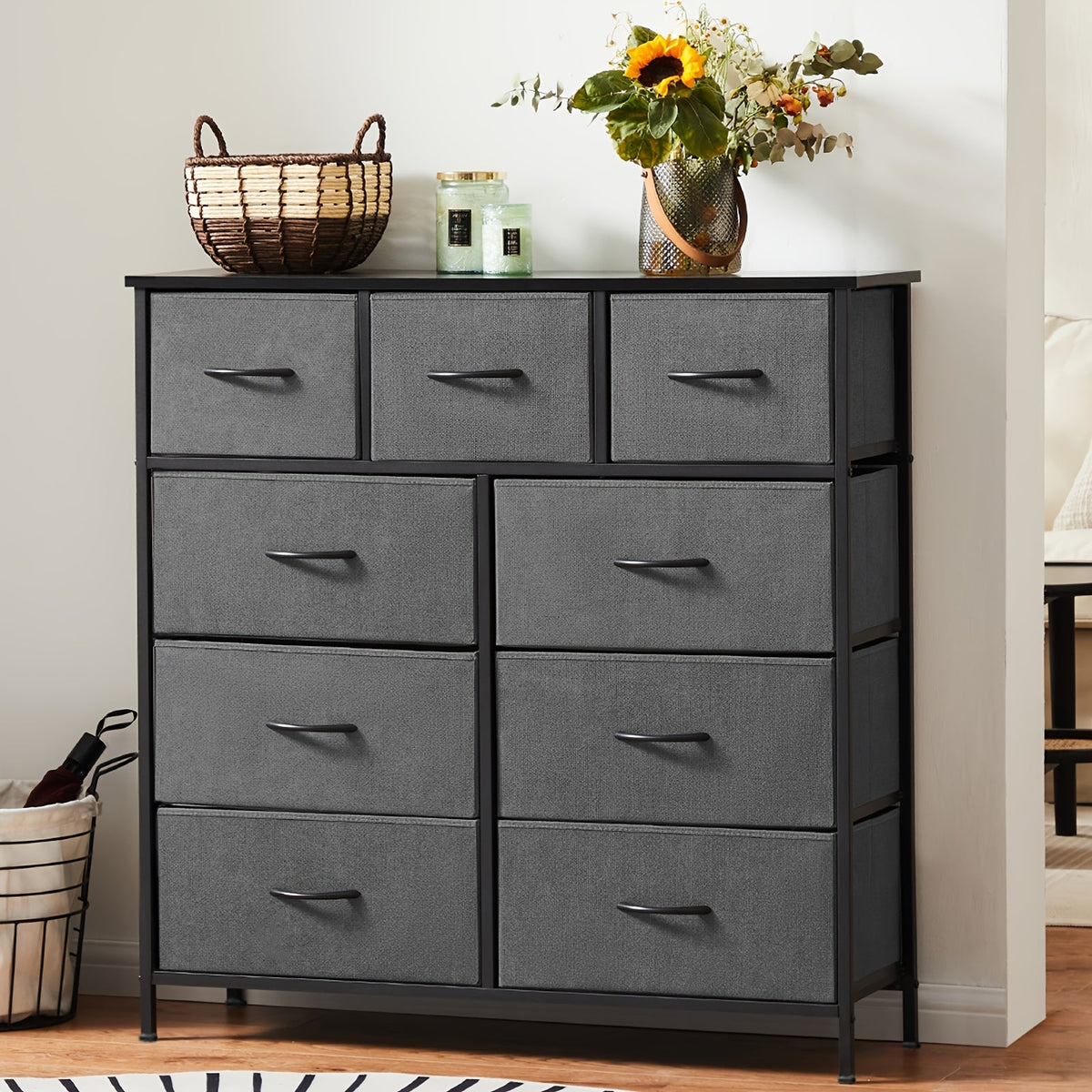 Fabric Drawer Dresser - Space-Saving – view 12