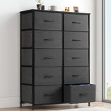 10 Drawers-Medium Gray