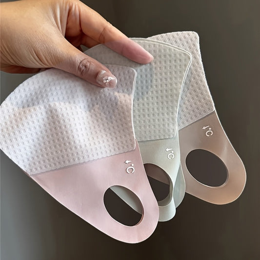 Face Masks - Ice Silk Breathable Mask 3 Pack Lightweight Seamless Sun Protection - main product view