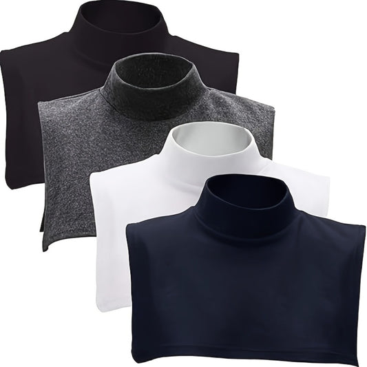 Fashion Accessories - Fake Turtleneck Dickey Collar 4 Pack Detachable Mock Blouse Half Top - main product view