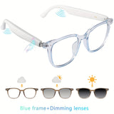 Blue Frame + Photochromic Lens