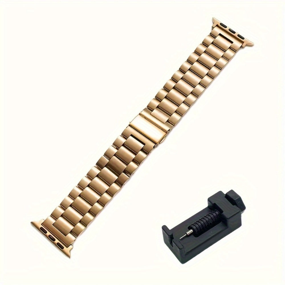 Fashion Watch - Apple Band Stainless Steel with Remover Tool - Compatible with Apple Ultra - product detail view 9