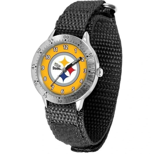 Fashion Watch - NFL Pittsburgh Steelers Youth Tailgater Kids Analog Wristwatch with Team - main product view