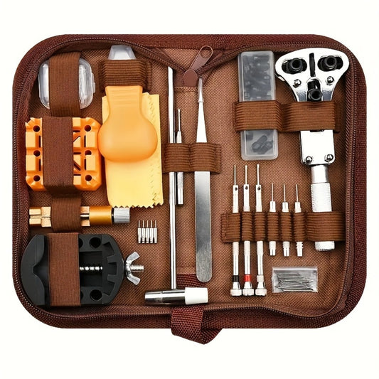 Fashion Watch - Repair Kit 168pcs Professional Watchmaker Tool Set with Case Opener - main product view