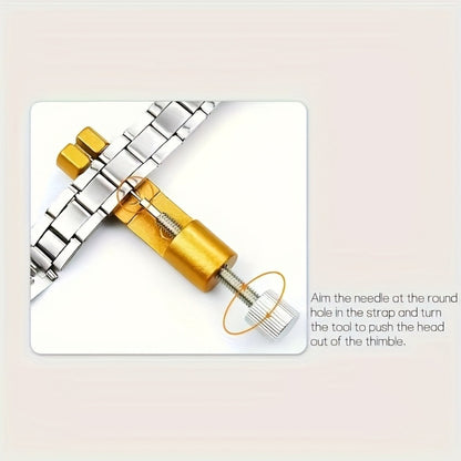 Fashion Watch - Repair Tool Kit 72pcs Professional Watchmaker Set with Case Opener, Case - product detail view 7