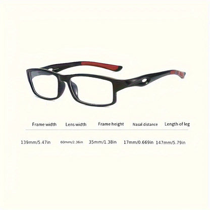 Reading Glasses 5-Pack Retro Square Frame Unisex Multi-Color Lightweight Computer Readers for Men and Women Magnification +100 to +400 Stylish Everyday Eyewear