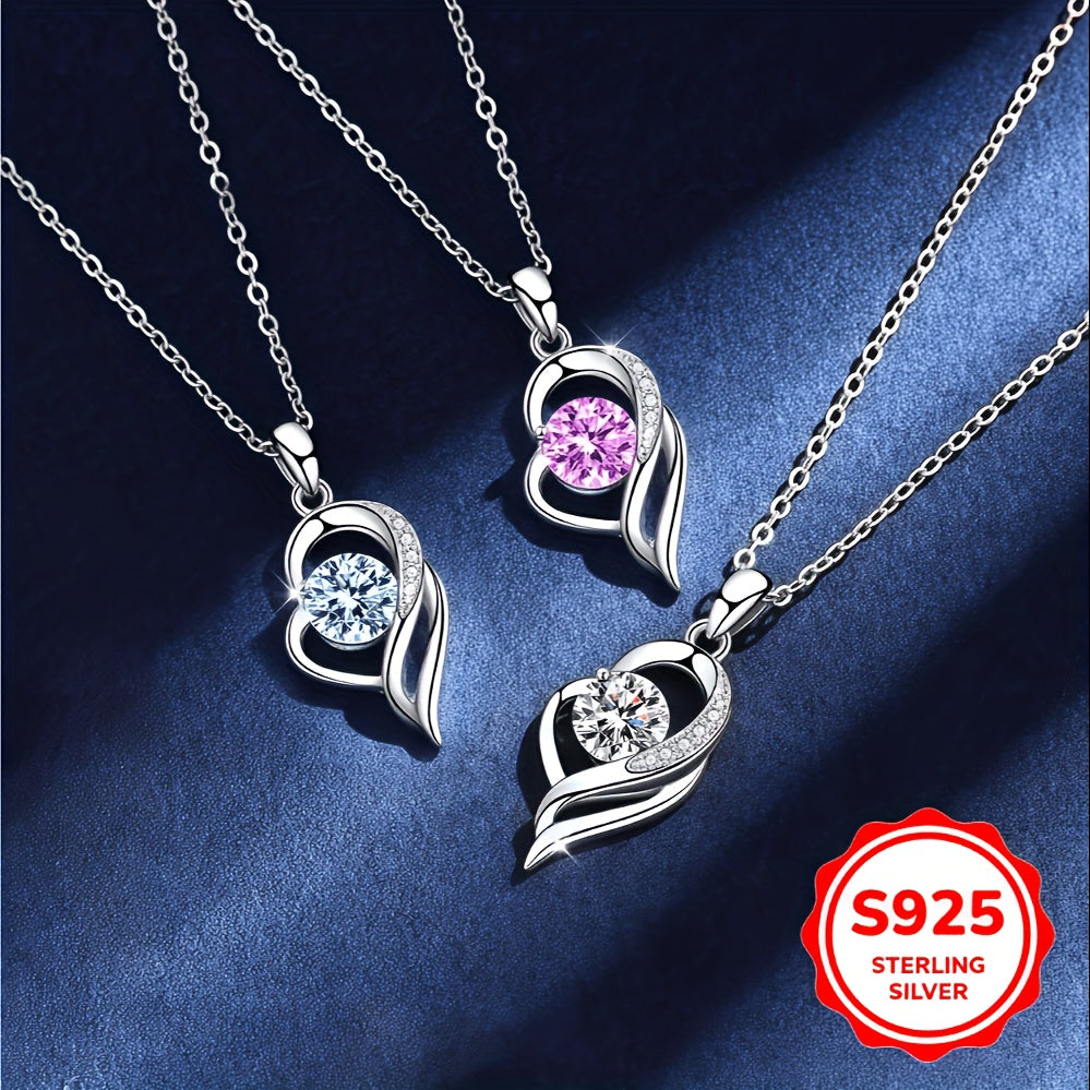3pcs/2pcs Set Of Sparkling Synthetic Zirconia Delicate Necklaces - Hypoallergenic, Suitable for Casual Attire And Parties - High-quality Jewelry for Luxury