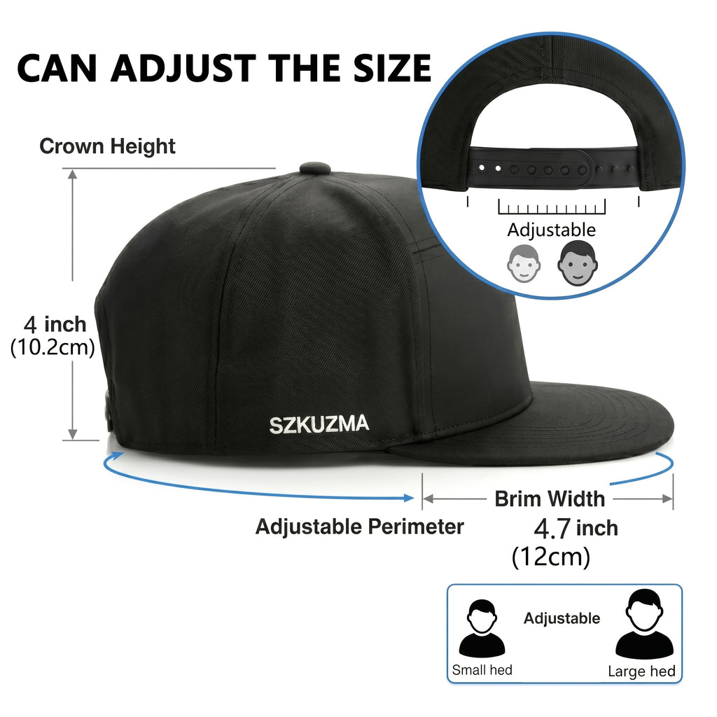 [Ideal Gift] New LED Light-Up Hat, Smart App Programmable Scrolling Message Cap, 16×32 Display Supports US Flag & Text Upload, Breathable Unisex Light-Up Accessory, Novelty Ideal Gift for Teens, Must-Have for Anniversaries, Holiday Parties & Events