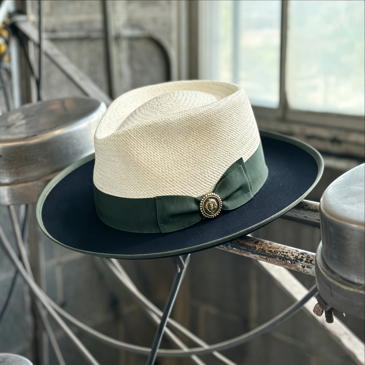 Fedora Hat - Felt Couple Matching Color Block Adjustable - Soft High Quality Felt for - product detail view 21