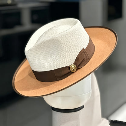 Fedora Hat - Felt Couple Matching Color Block Adjustable - Soft High Quality Felt for - product detail view 22