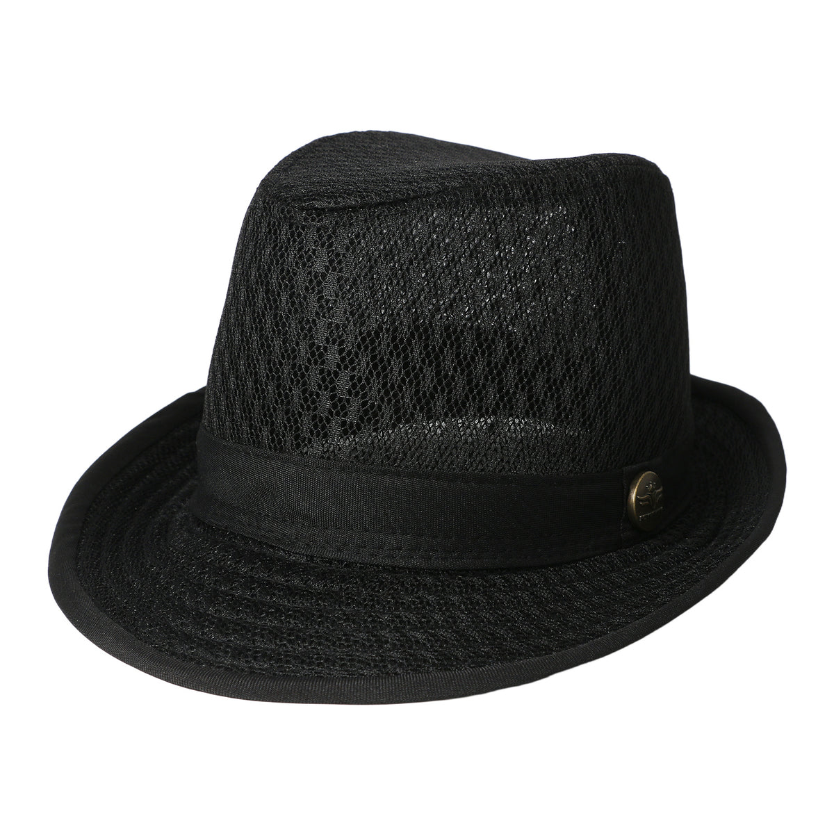 Fedora Hat - for Men & Women Lightweight Mesh Breathable Design with Simple Ribbon - product detail view 16