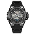 Men'S Stylish Sports Electronic Watch with Dual Display, an Excellent Gift Option