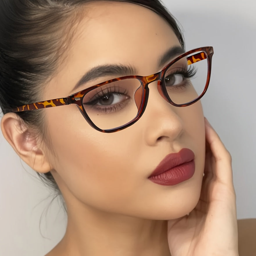 Reading Glasses 6 Pack Oval Full Frame Anti-Glare PC Lenses Minimalist Fashion Readers Seniors Men Women Office Book Use Strengths +1.0 to +4.0 Gift Set