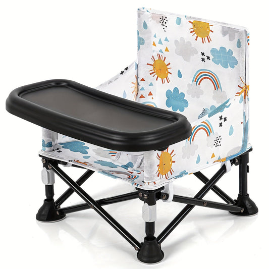 Foldable Baby Dining Chair - Portable Tray Seat – main product image