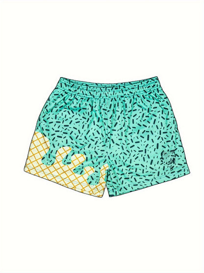 Girls' Athletic Shorts – Blue option – view 3