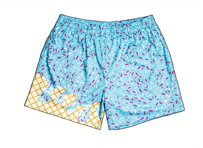 Girls' Athletic Shorts – Blue option – view 6