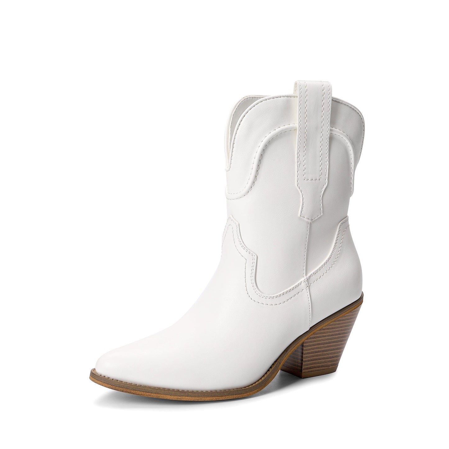 Girls Boots - Cushioned Comfort for Everyday Wear – WHITE option – view 3